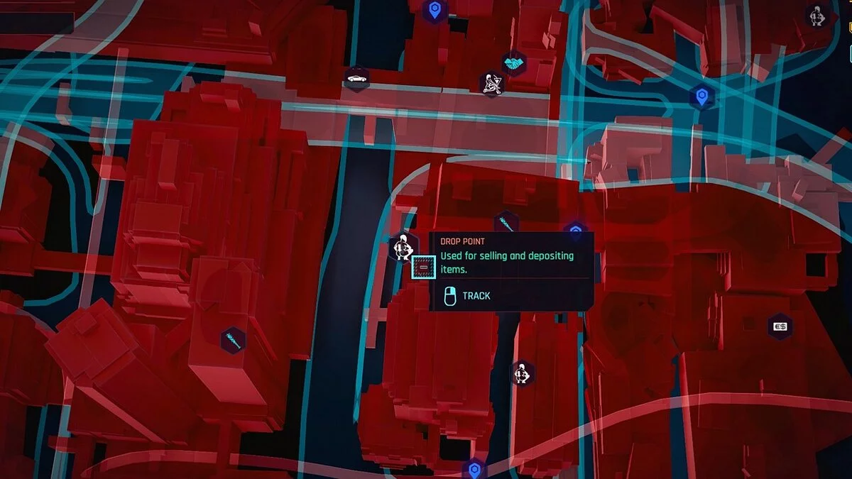 Cyberpunk 2077 — Покращені значки на карті