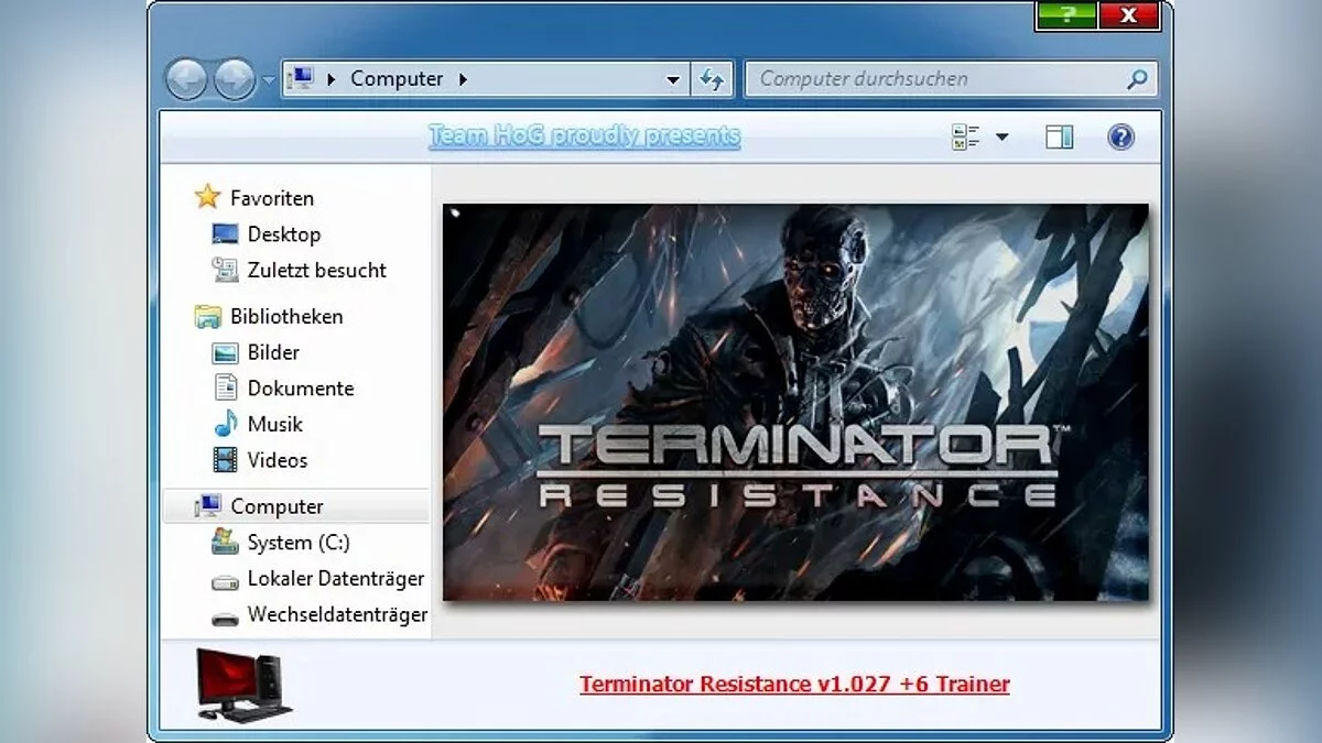 Terminator: Resistance — Trainer (+6/+7) [1.027 – UPD: 23.04.2021]