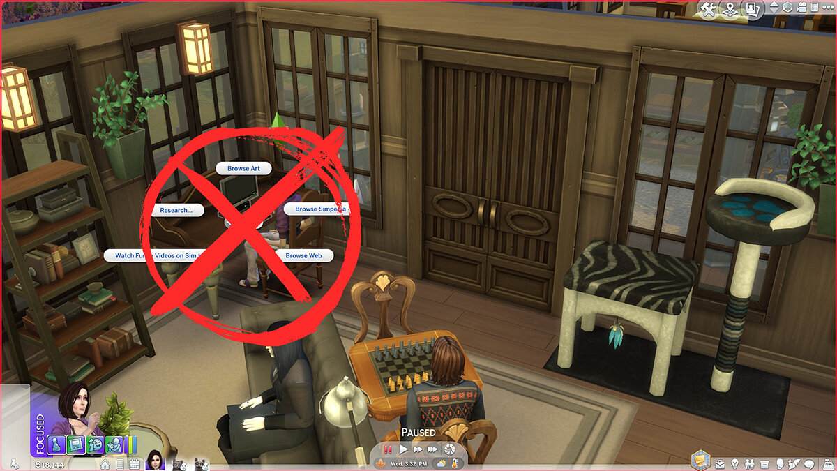 The Sims 4 — No offline browsing