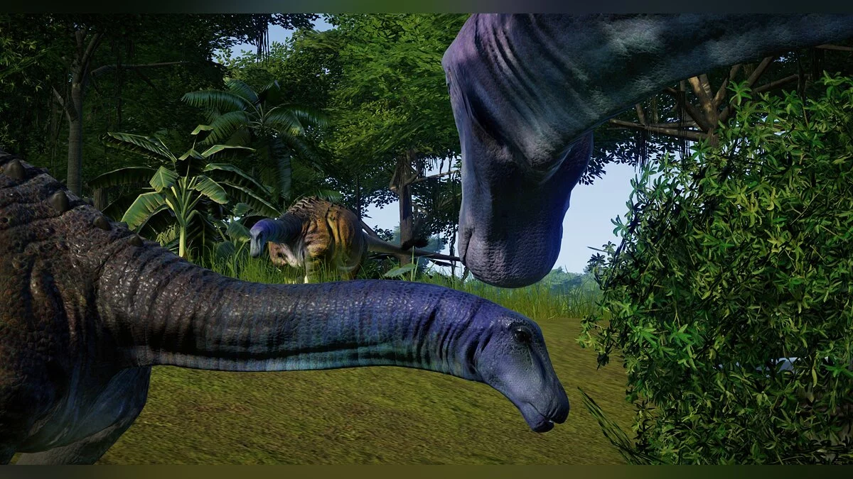 Jurassic World Evolution — Сальтазавр (новый вид)