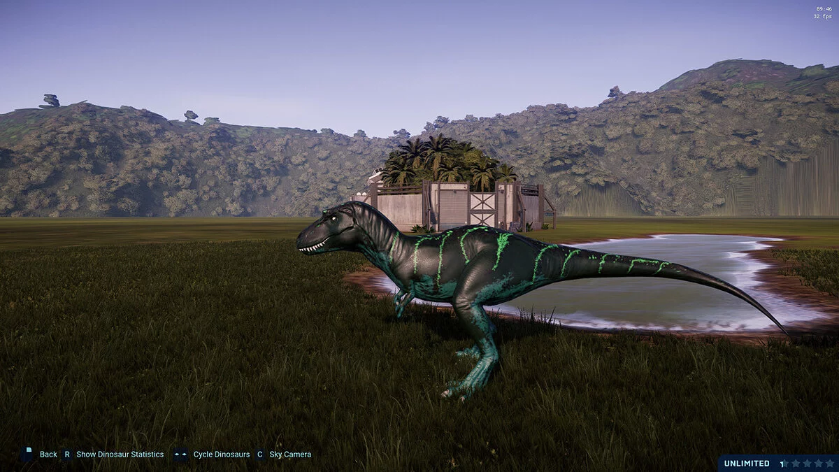 Jurassic World Evolution — Альбертозавр палео