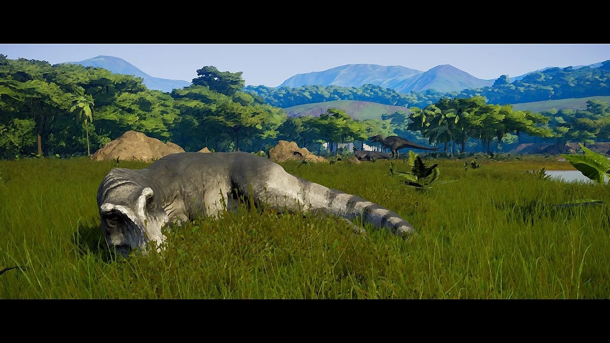 Jurassic World Evolution — Graphics - oil painting