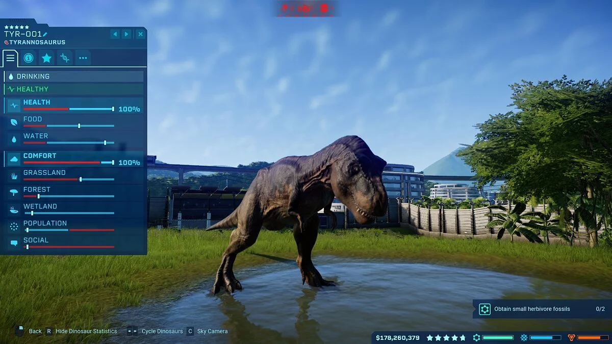 Jurassic World Evolution — The correct name for Tyrannosaurus