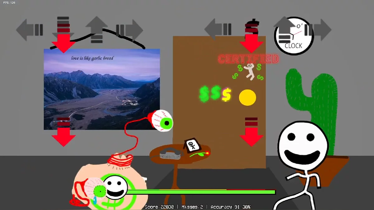 Friday Night Funkin' — Гротескна пригода Карла