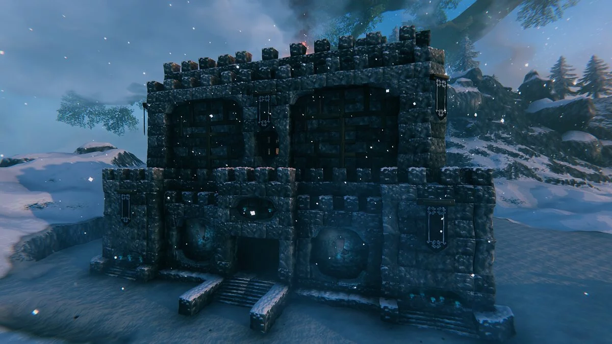 Valheim — Ice Fortress - Fort of Northern Magic