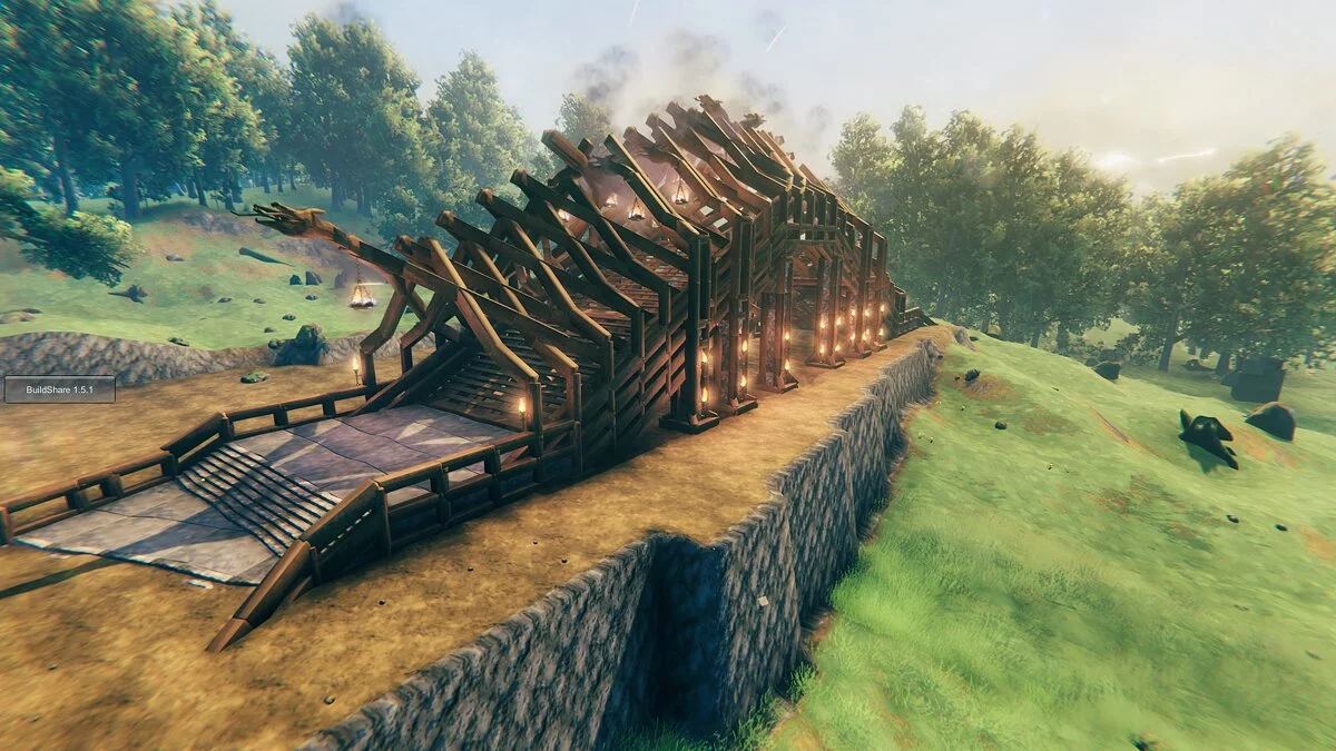 Valheim — Драконий мост