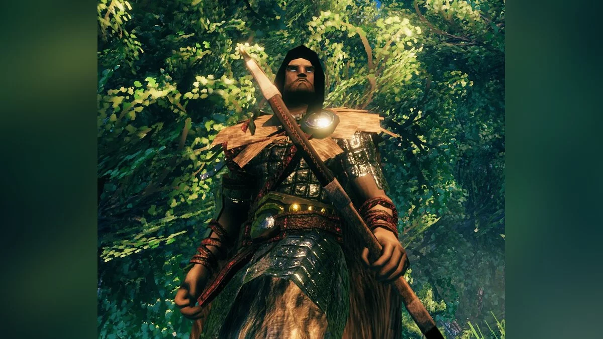 Valheim — Изогнутый охотничий лук