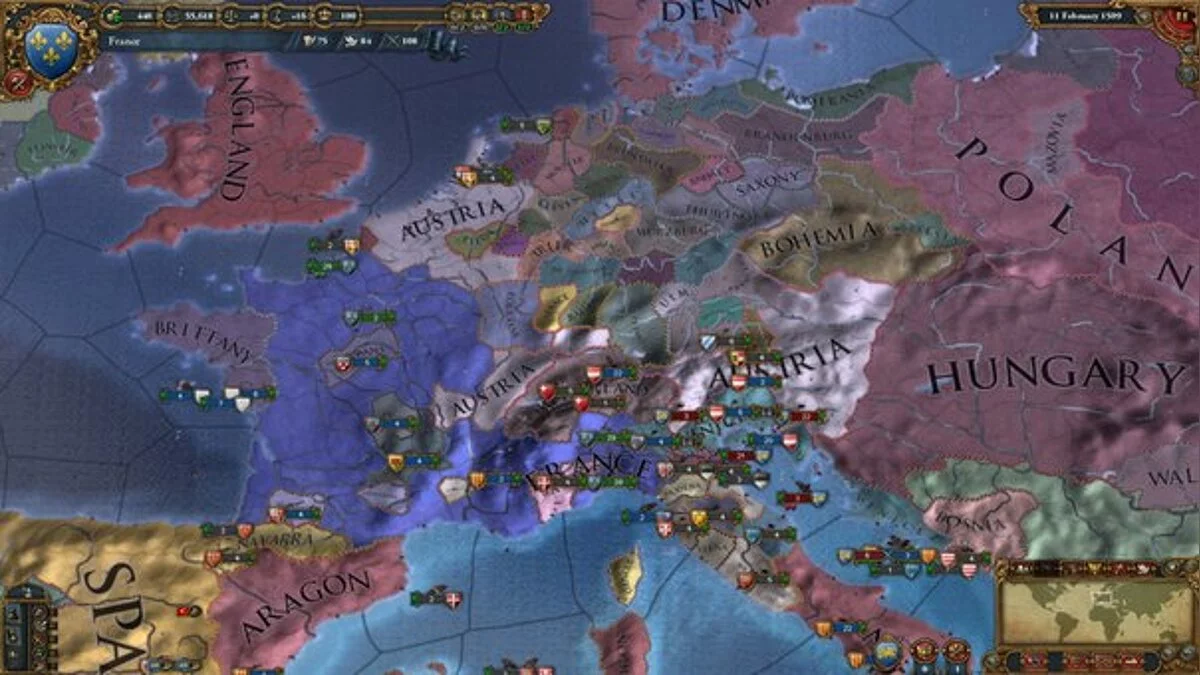 Europa Universalis 4 — Table for Cheat Engine [1.31.1.0]