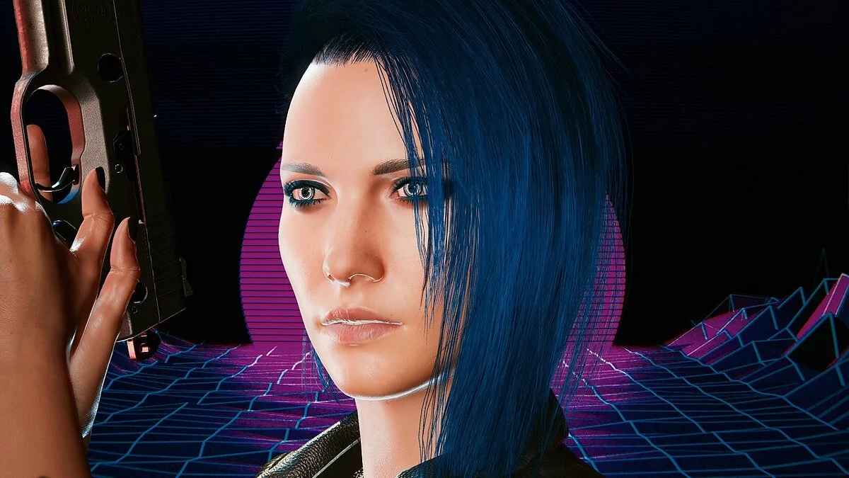Cyberpunk 2077 — Необычные взбитые волосы