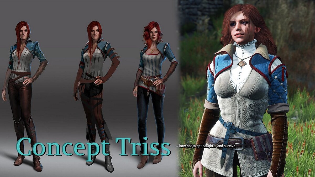 The Witcher 3: Wild Hunt - Complete Edition — Triss concept