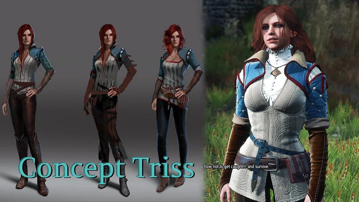 The Witcher 3: Wild Hunt - Complete Edition — concepto triss