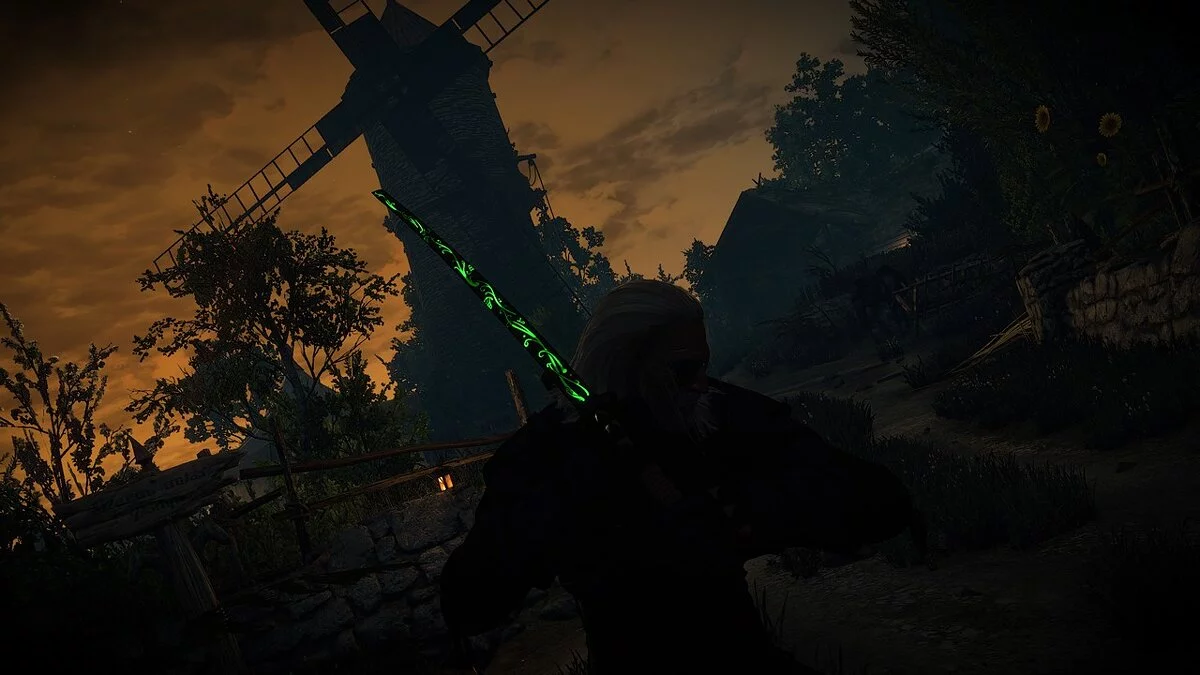 The Witcher 3: Wild Hunt - Complete Edition — Катана «Черный единорог»