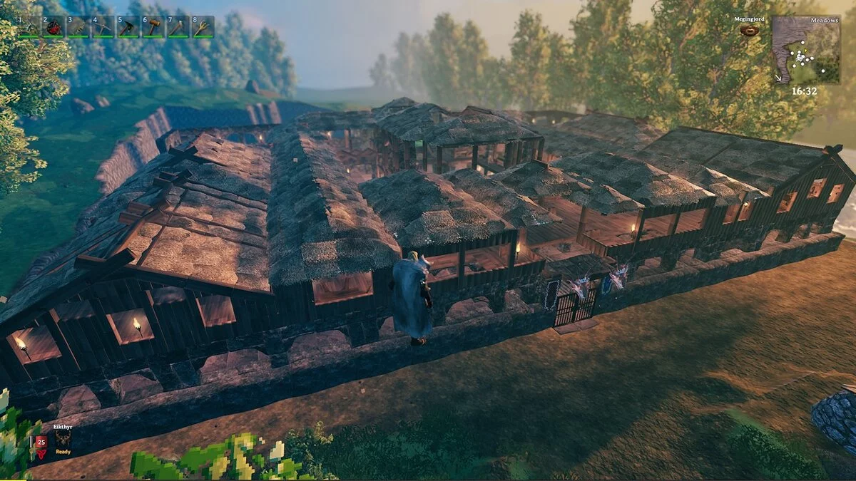 Valheim — Фортеця синього дракона