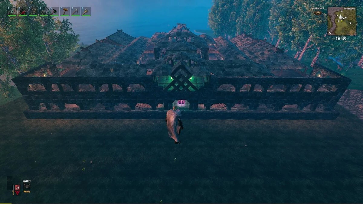 Valheim — Фортеця синього дракона