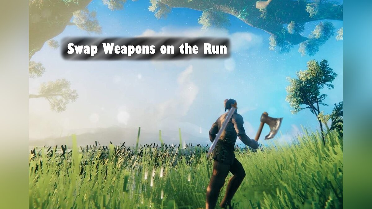 Valheim — Changing weapons on the run