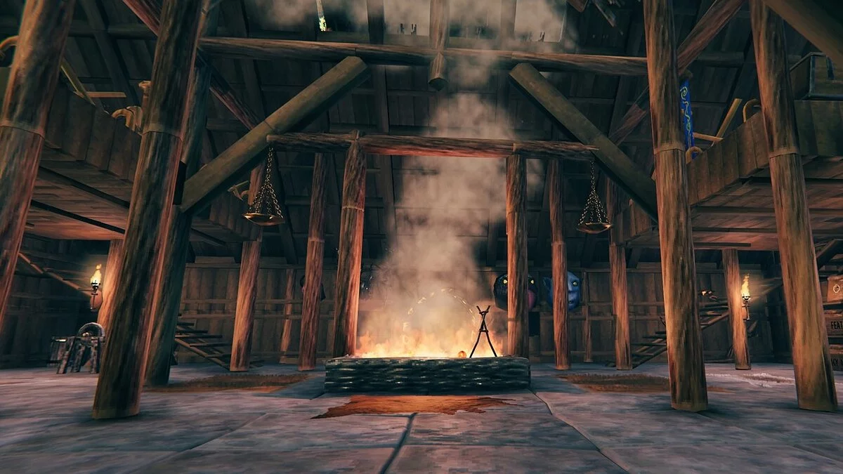 Valheim — Длинный дом для 4 человек