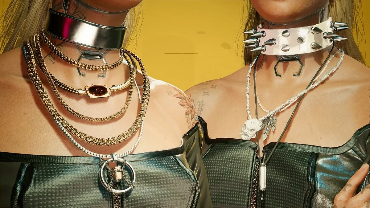 Cyberpunk 2077 — Necklaces and chokers