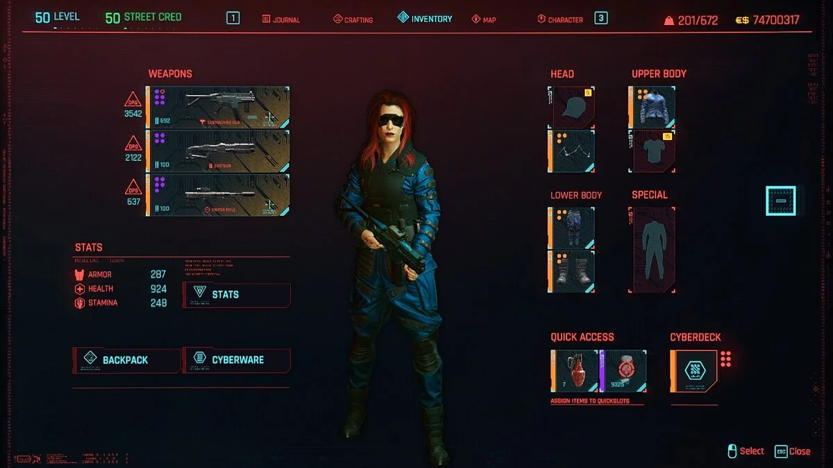 Cyberpunk 2077 — My best full saved game