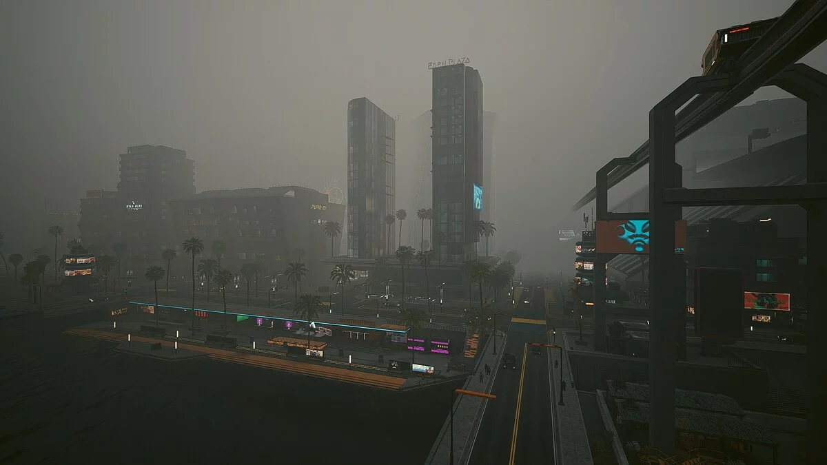 Cyberpunk 2077 — Геоінженерія - зміна погоди