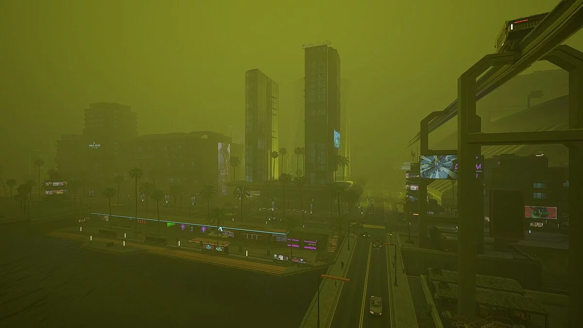 Cyberpunk 2077 — Геоінженерія - зміна погоди