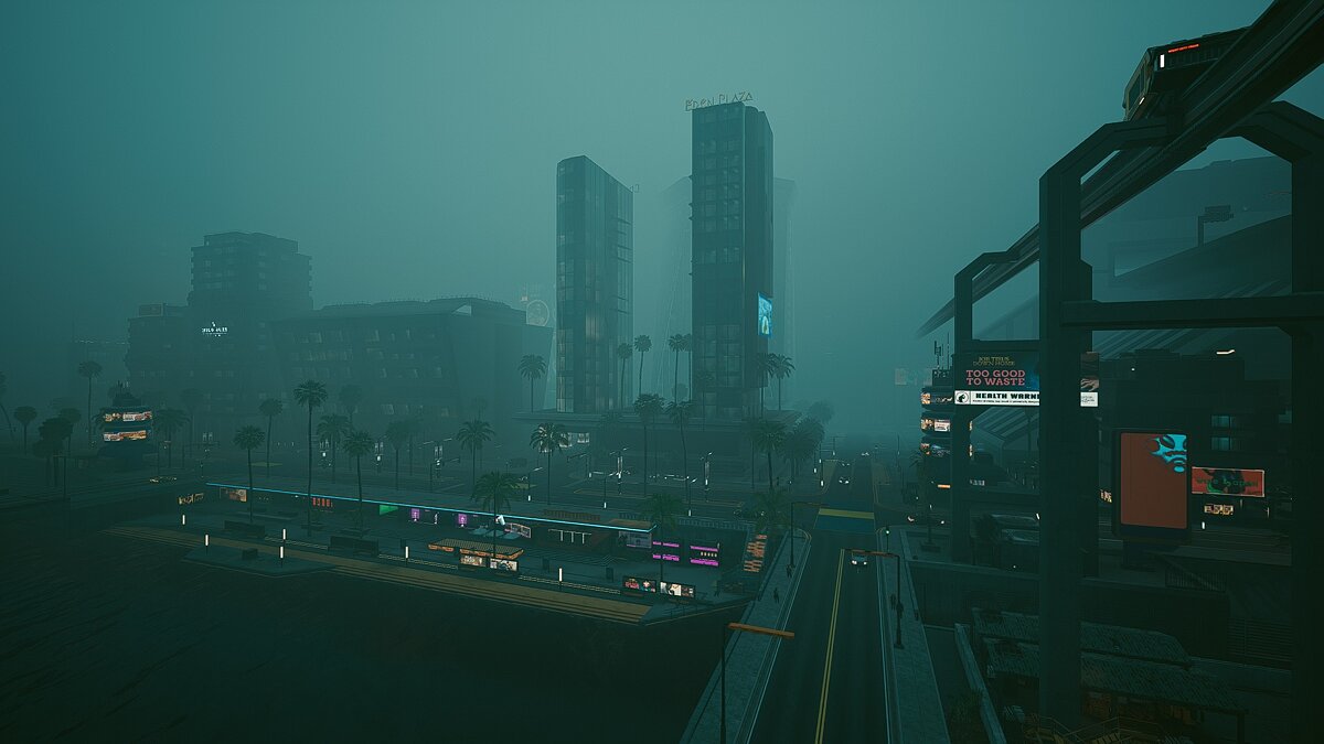 Cyberpunk 2077 — Geoengineering - changing the weather