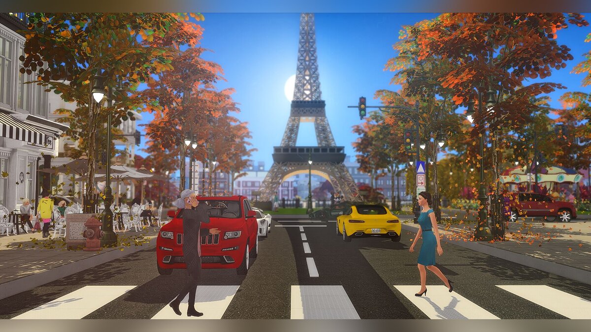 The Sims 4 — Paris, city of love