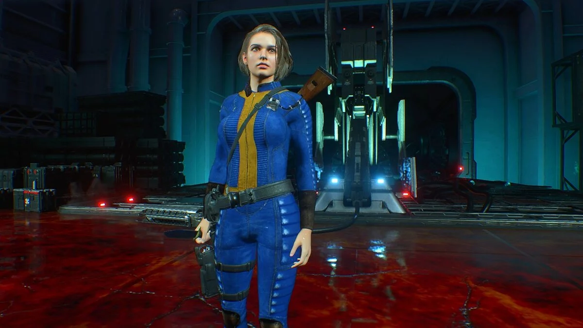 Resident Evil 3 — Костюм убежища из игры Fallout 4