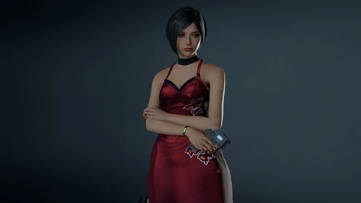 Resident Evil 2 — Ada in a dress