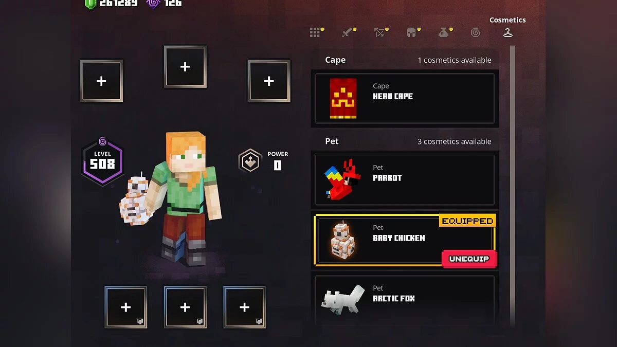 Minecraft Dungeons — Робот BB-8