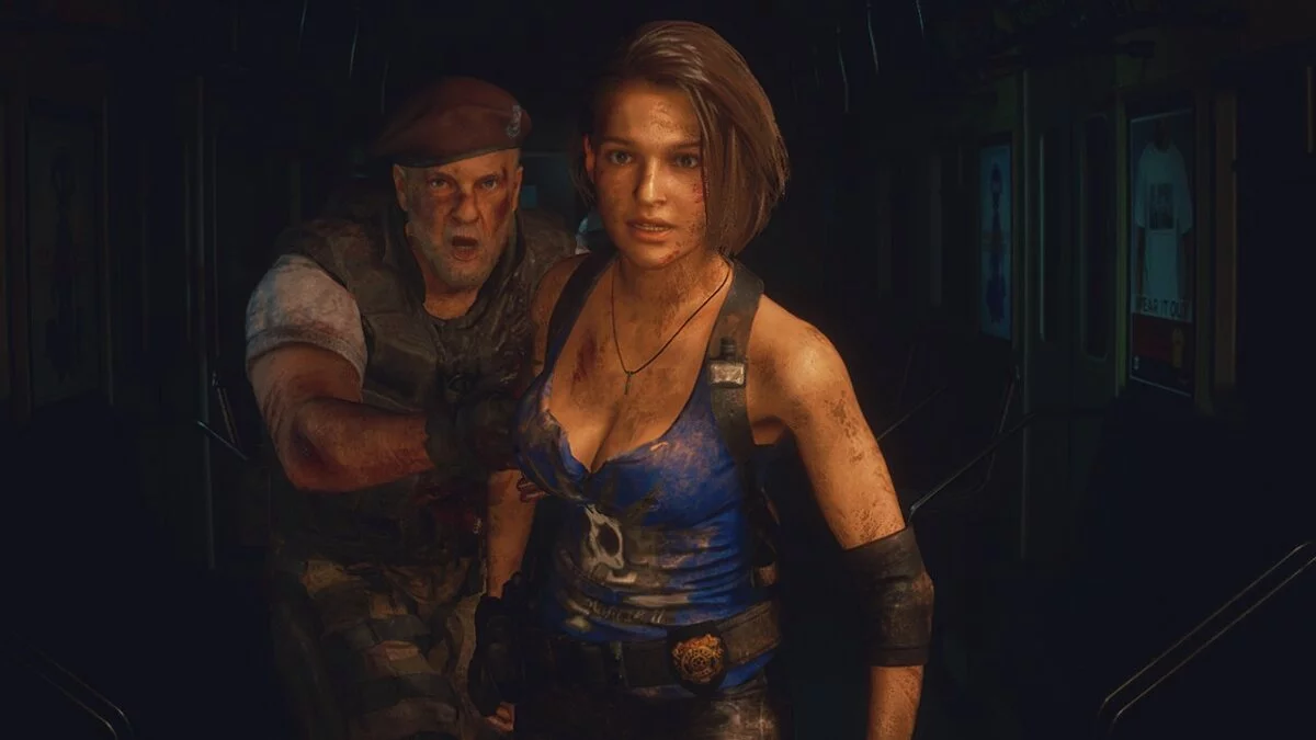 Resident Evil 3 — Джилл с большой грудью