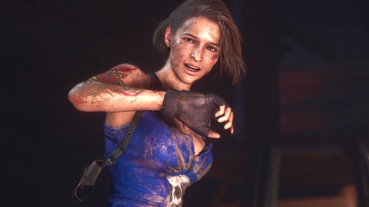 Resident Evil 3 — Jill with big breasts