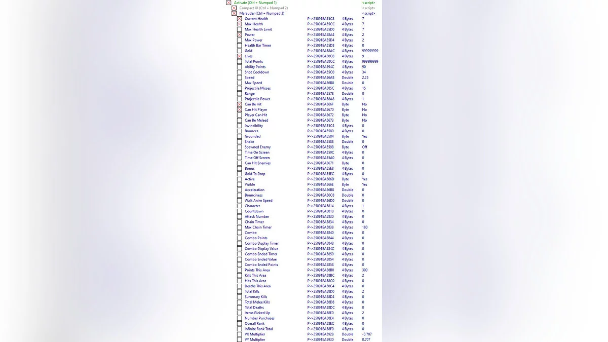 Battle Axe — Table for Cheat Engine [UPD: 04/29/2021]