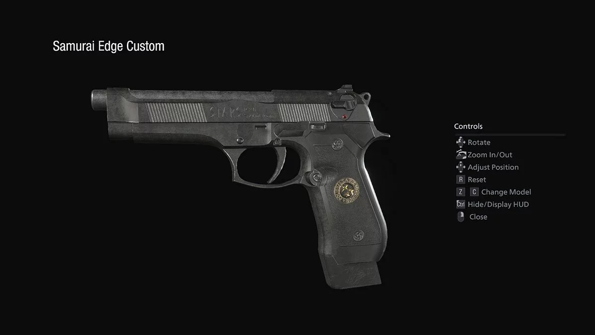Resident Evil Village — Пістолет «Клинок самурая»