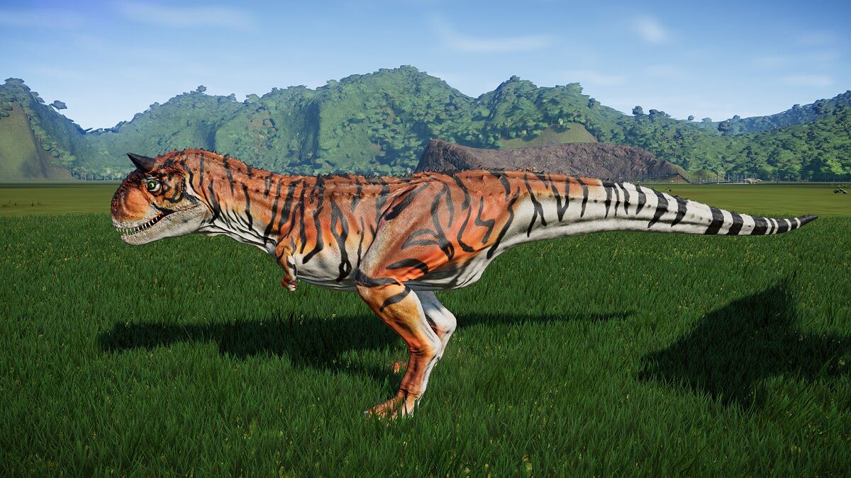 Jurassic World Evolution — Tiger Carnotaurus