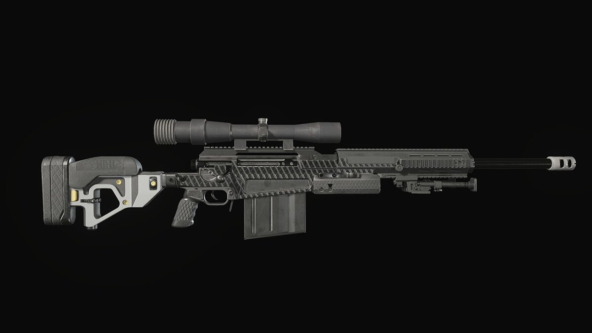 Resident Evil Village — AX50 sniper rifle instead of F2