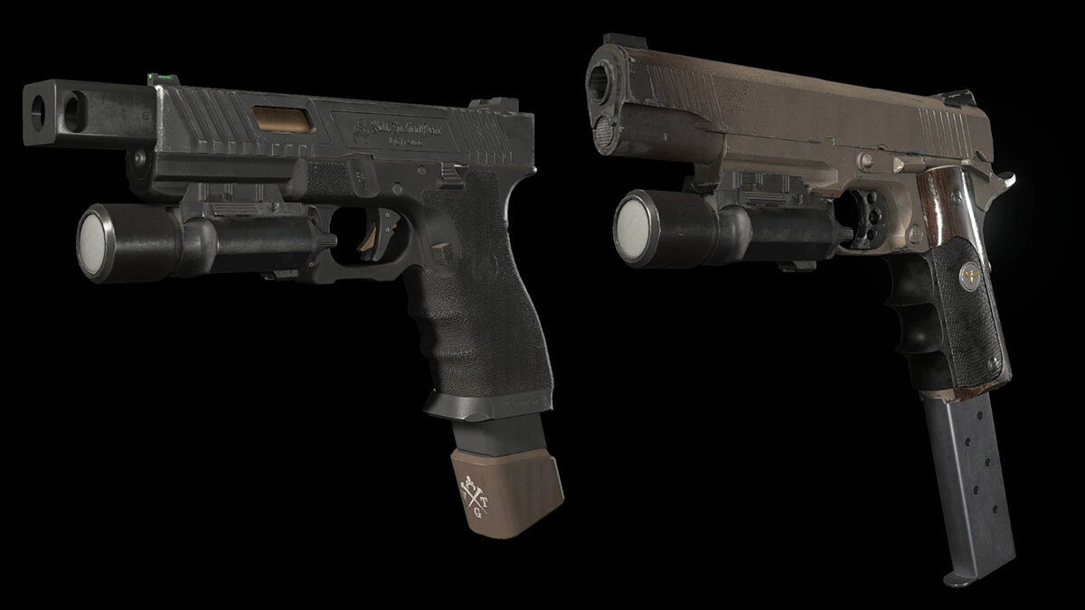 Resident Evil Village — Hound Wolf Squad Pistol