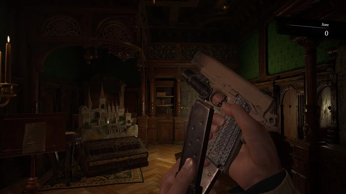 Resident Evil Village — Пистолет Hound Wolf Squad