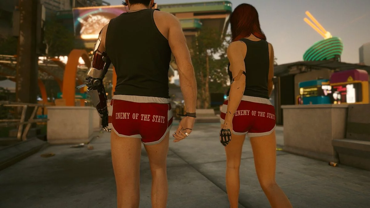 Cyberpunk 2077 — Short shorts