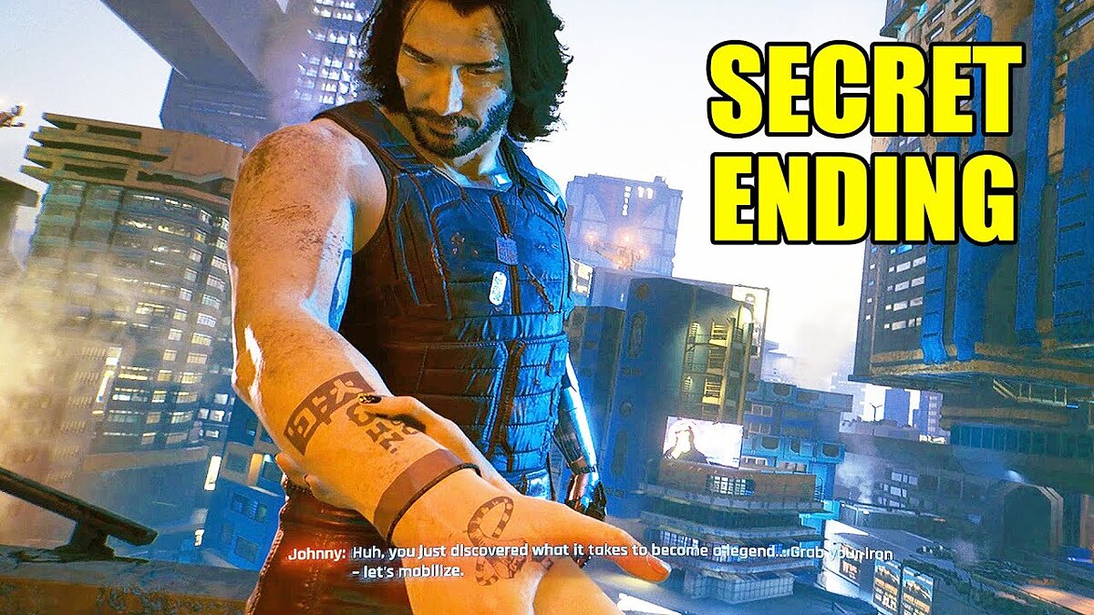 Cyberpunk 2077 — The beginning of the secret ending