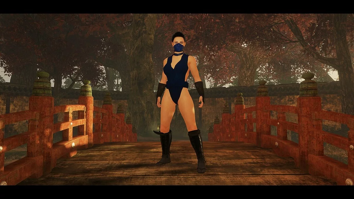 Nioh 2: Complete Edition — Kitana costume from the game Mortal Kombat 3