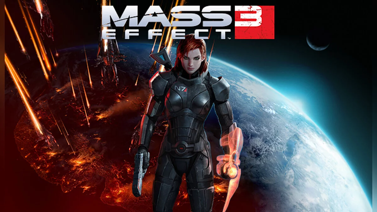 Mass Effect Legendary Edition — Жінка Шепард у заставці