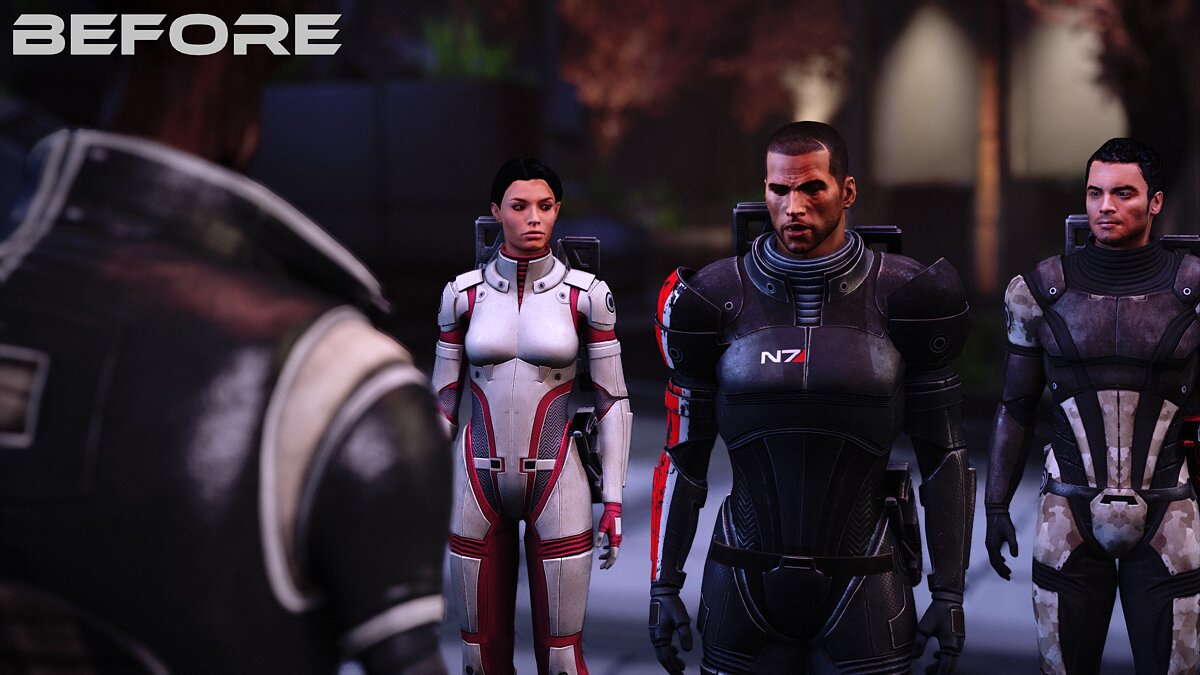 Mass Effect Legendary Edition — Legendary light and colors