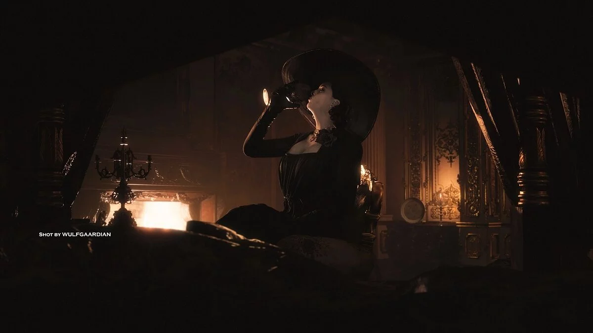 Resident Evil Village — Чорна сукня леді Димитреску