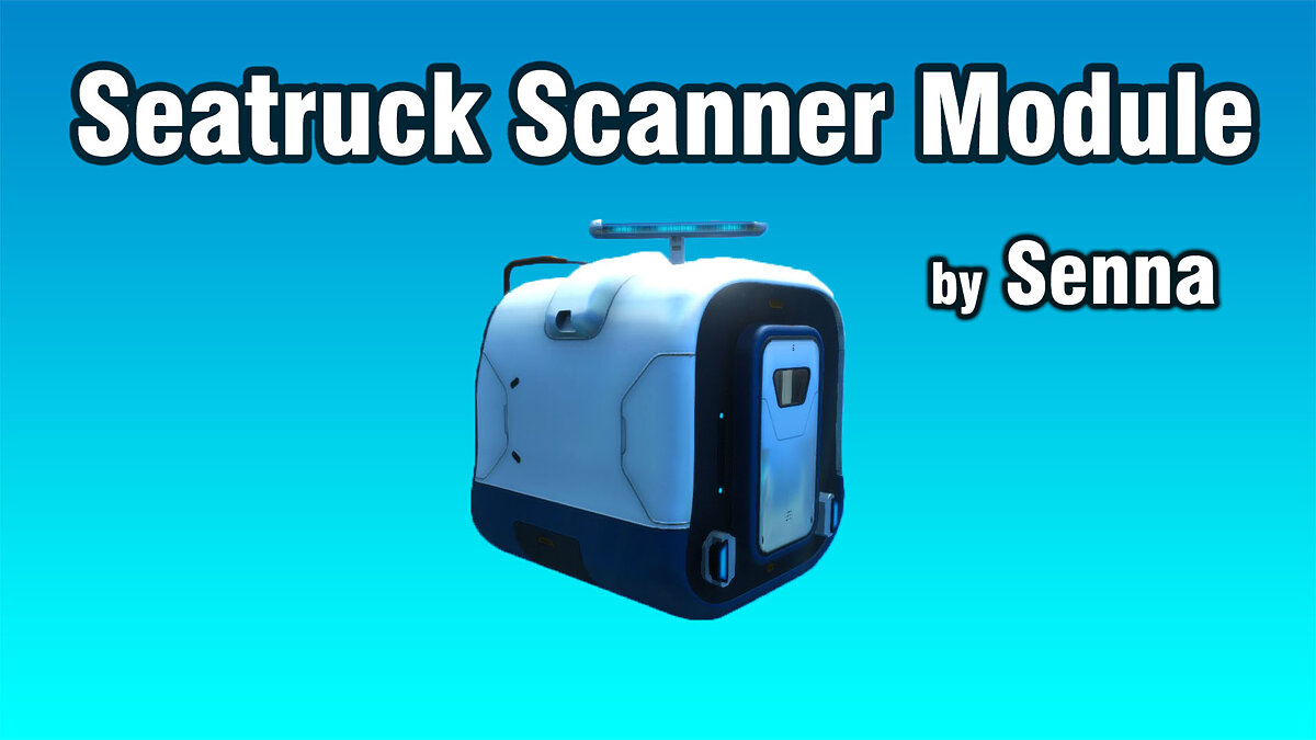 Subnautica: Below Zero — Mobile scan room module