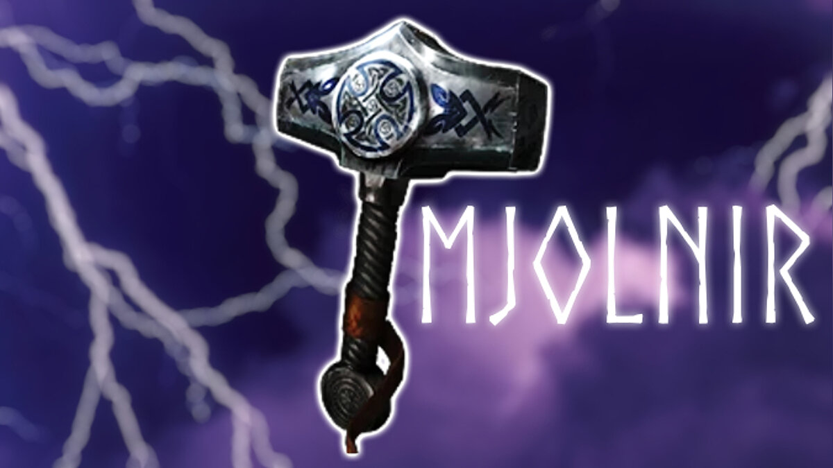 Valheim — Mjolnir is Thor's hammer