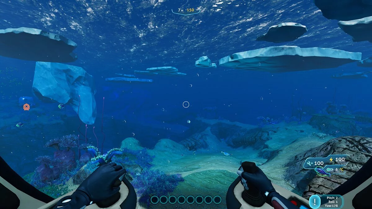 Subnautica: Below Zero — Контроль крена