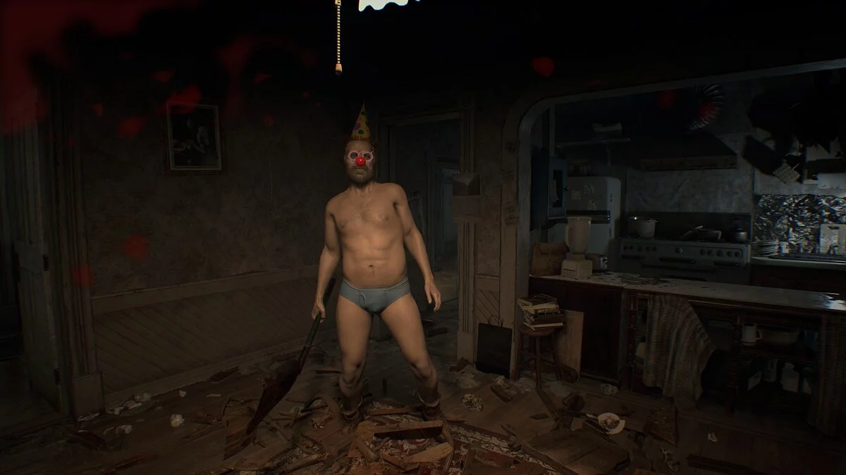 Resident Evil 7 Biohazard — Джек у святковому костюмі