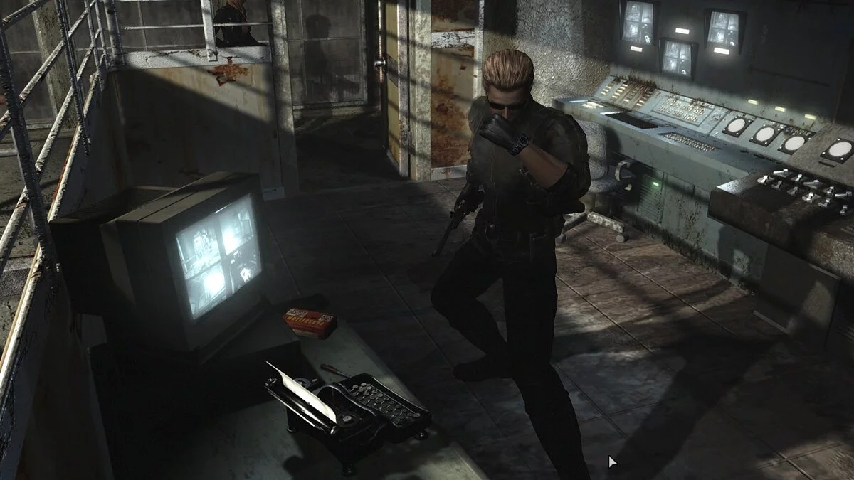 Resident Evil Zero HD Remaster — Remove Wesker's red glowing eyes