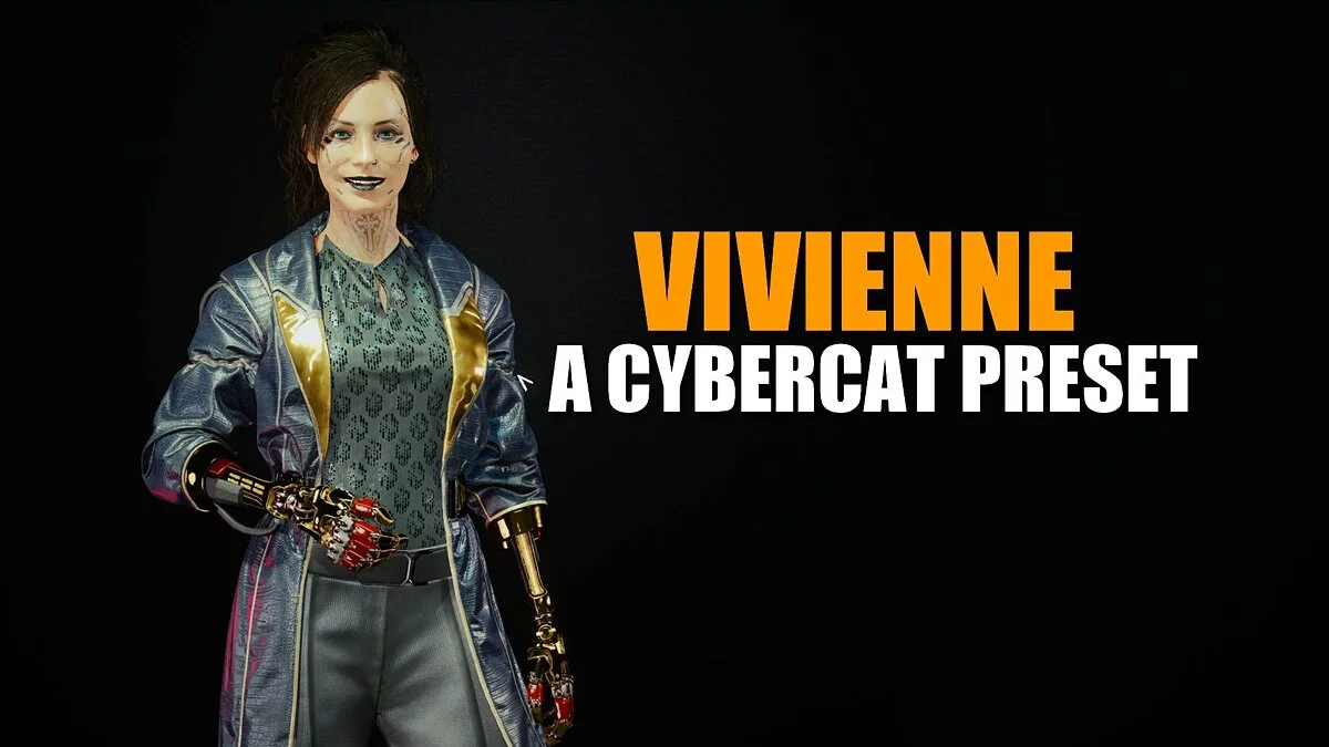 Cyberpunk 2077 — Vivien - preestablecido para V