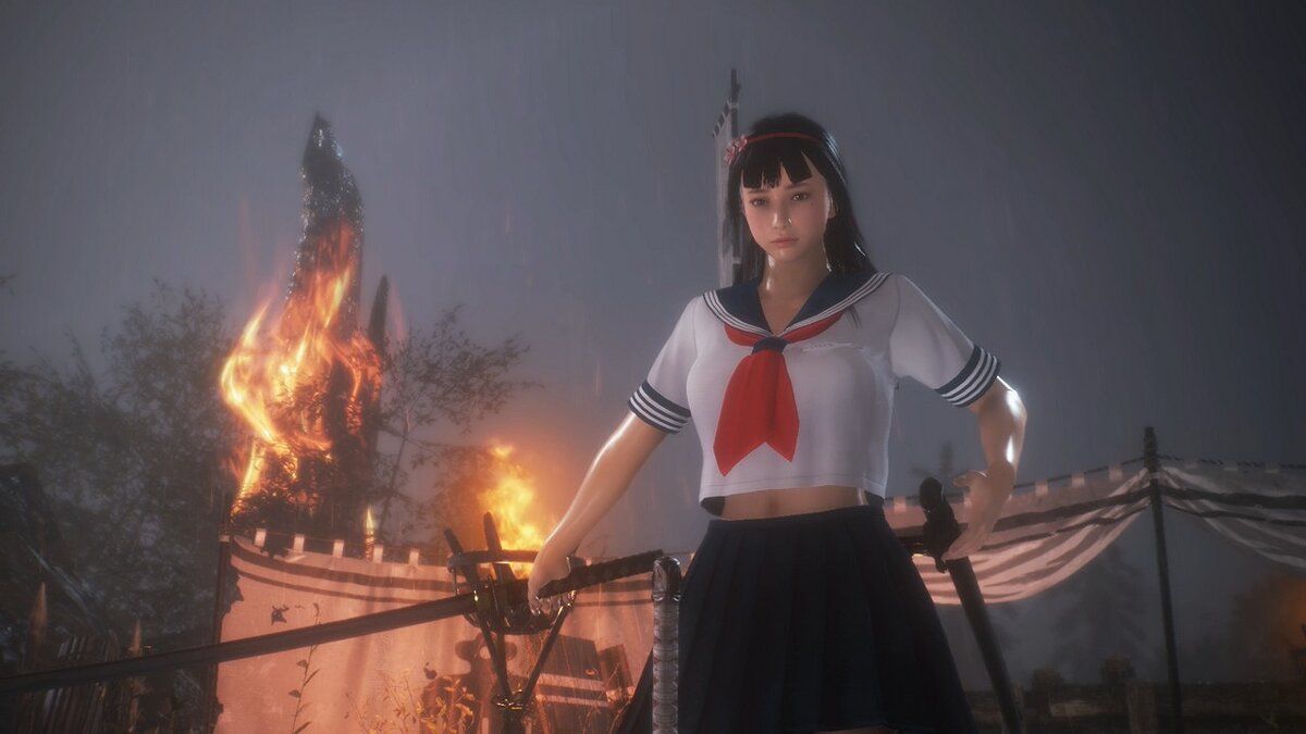 Nioh 2: Complete Edition — White sailor uniform